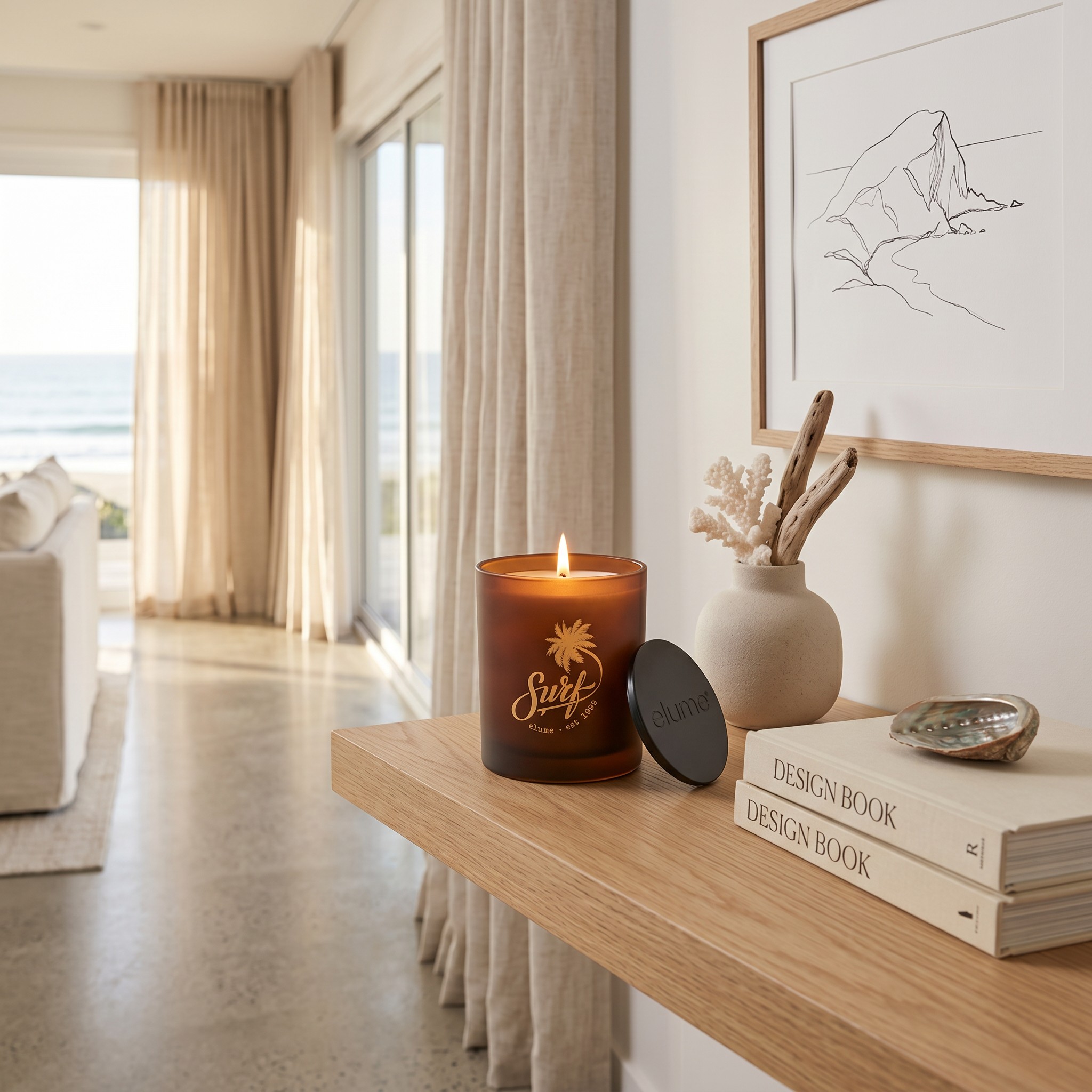 Beach Bonfire Soy Candle - Image 4