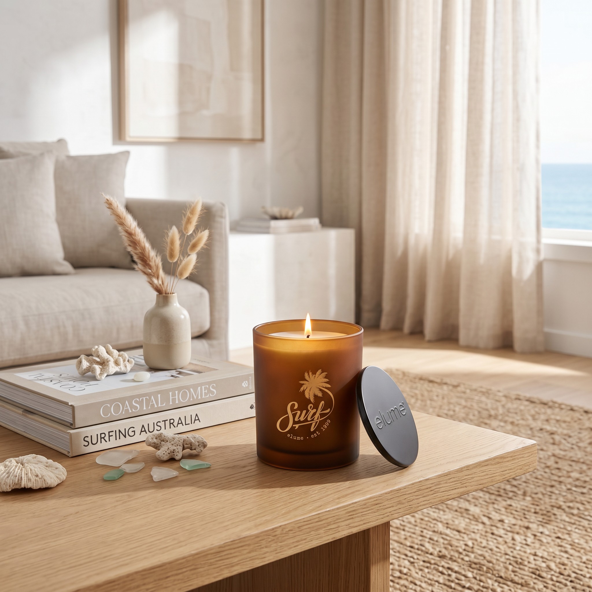 Beach Bonfire Soy Candle - Image 5