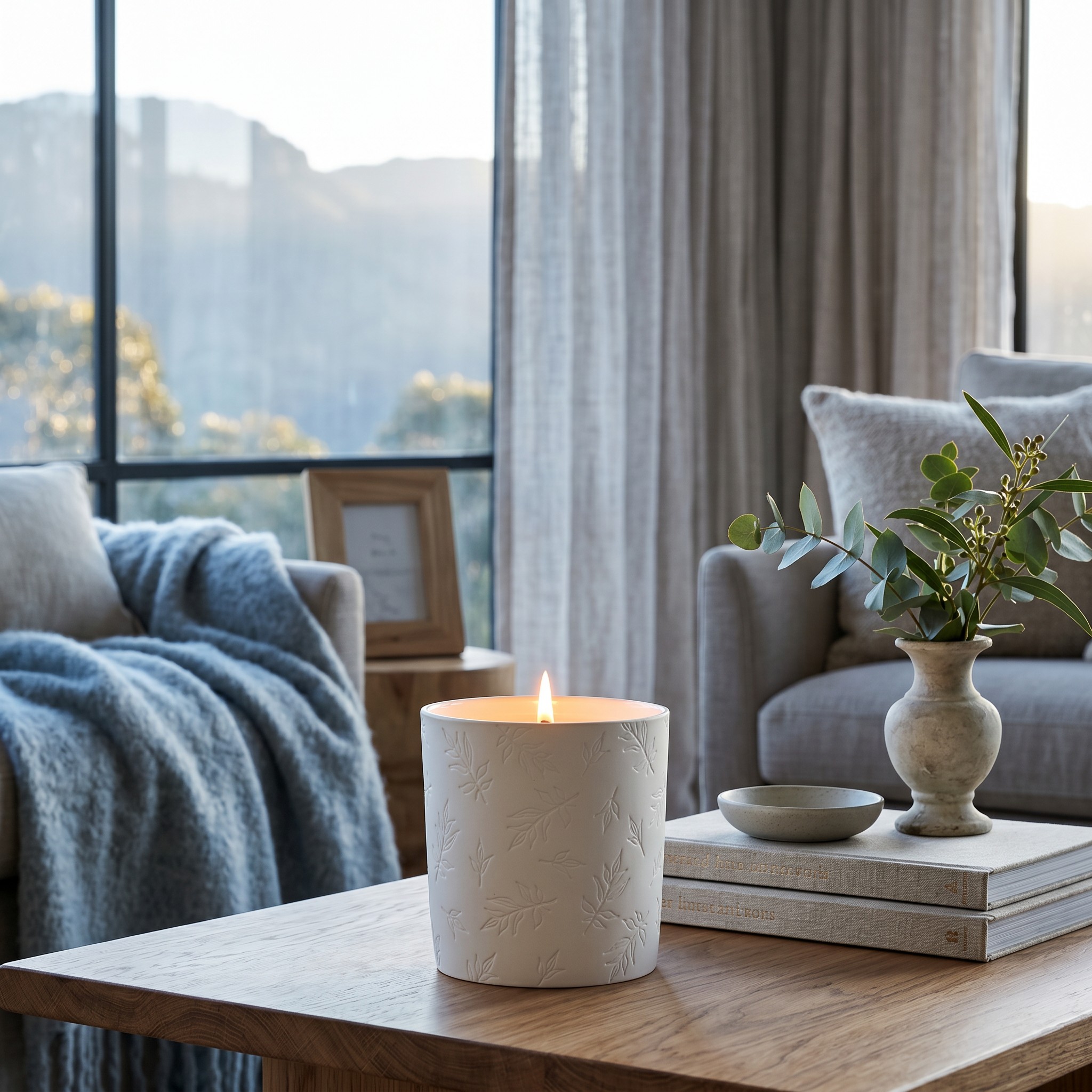 Blue Mountains Mist Soy Candle - Image 9