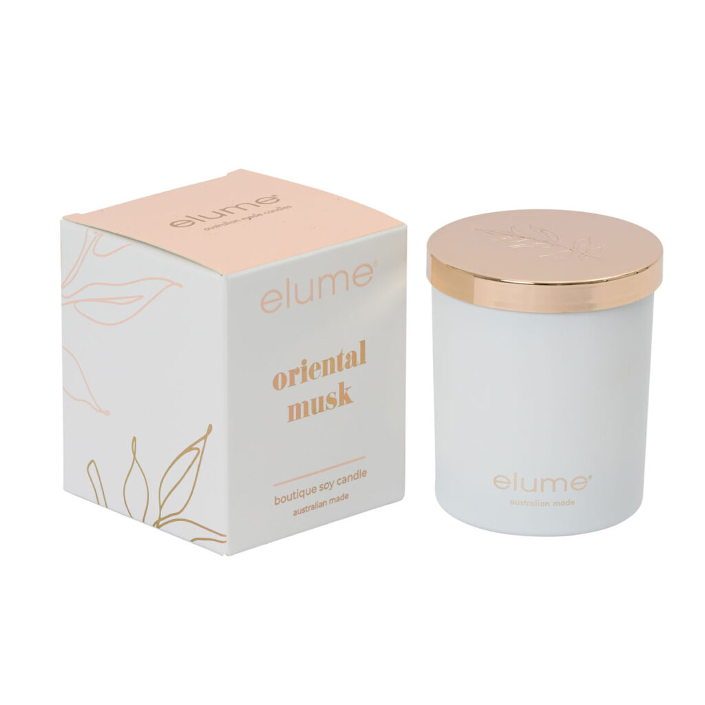 Elume - Nectarine & Orange Blossom Soy Candle