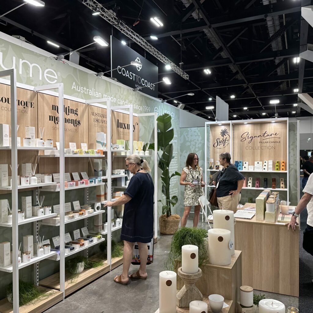 elume at reed gift fairs Aydney trade show February 2025