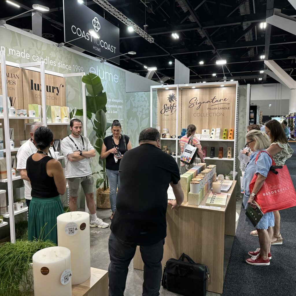 elume at reed gift fairs Aydney trade show February 2025
