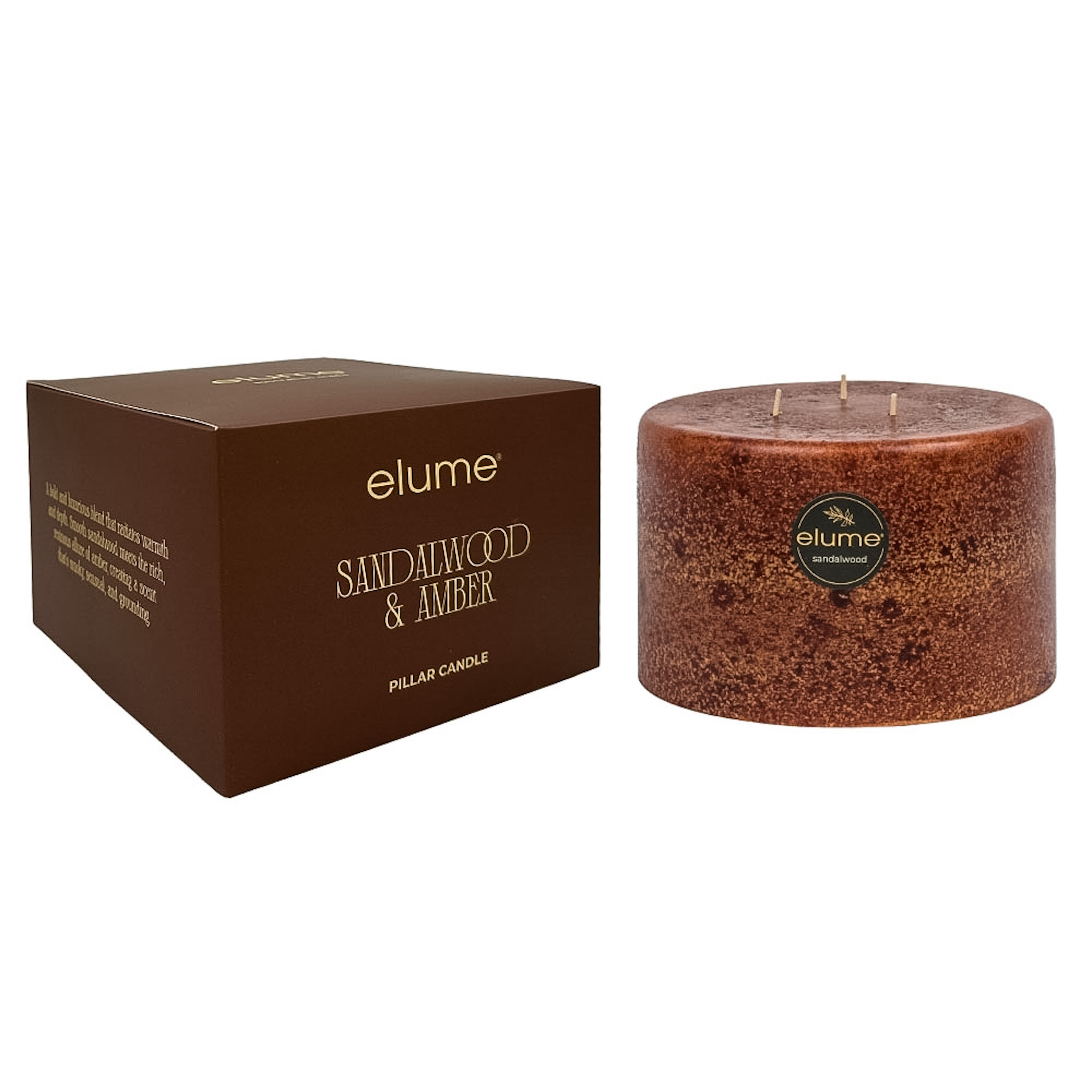 Sandalwood & Amber Three Wick - Image 6