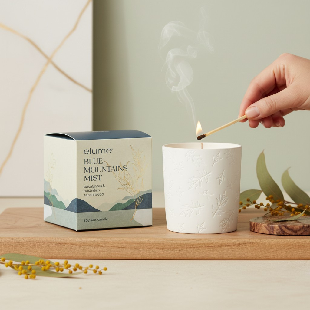 Blue Mountains Mist Soy Candle - Image 5