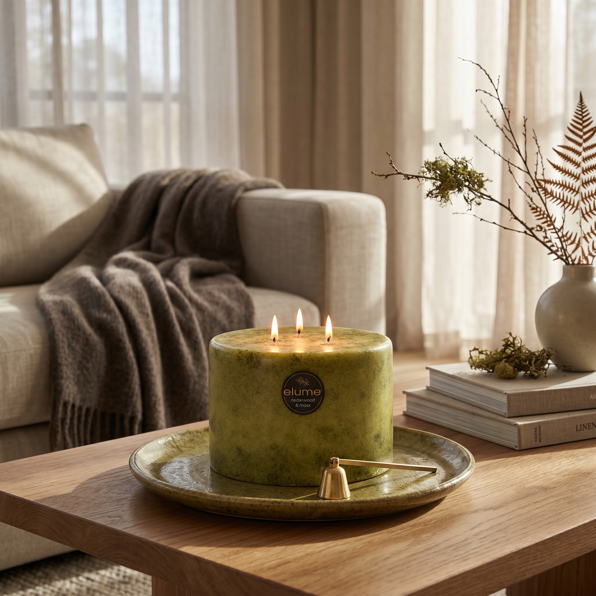 Cedarwood & Moss Three Wick - Image 2