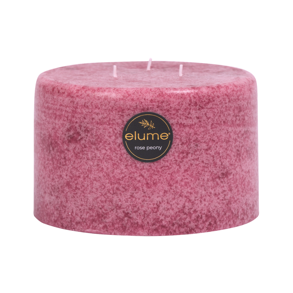 Rose Peony Three Wick
