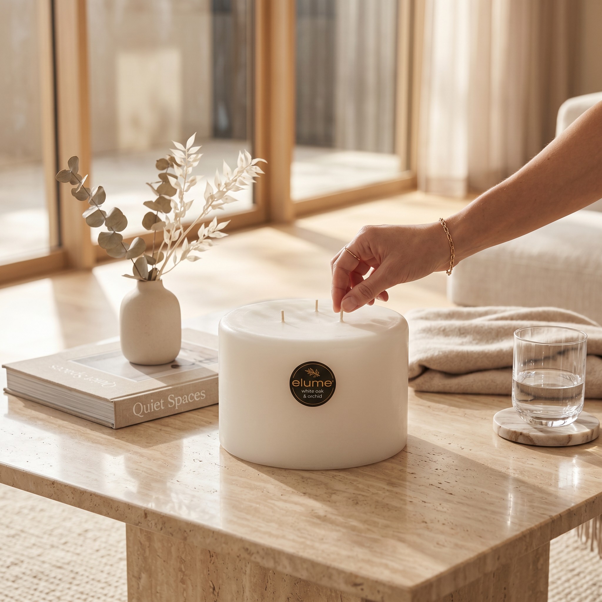White Oak & Orchid Three Wick - Image 4