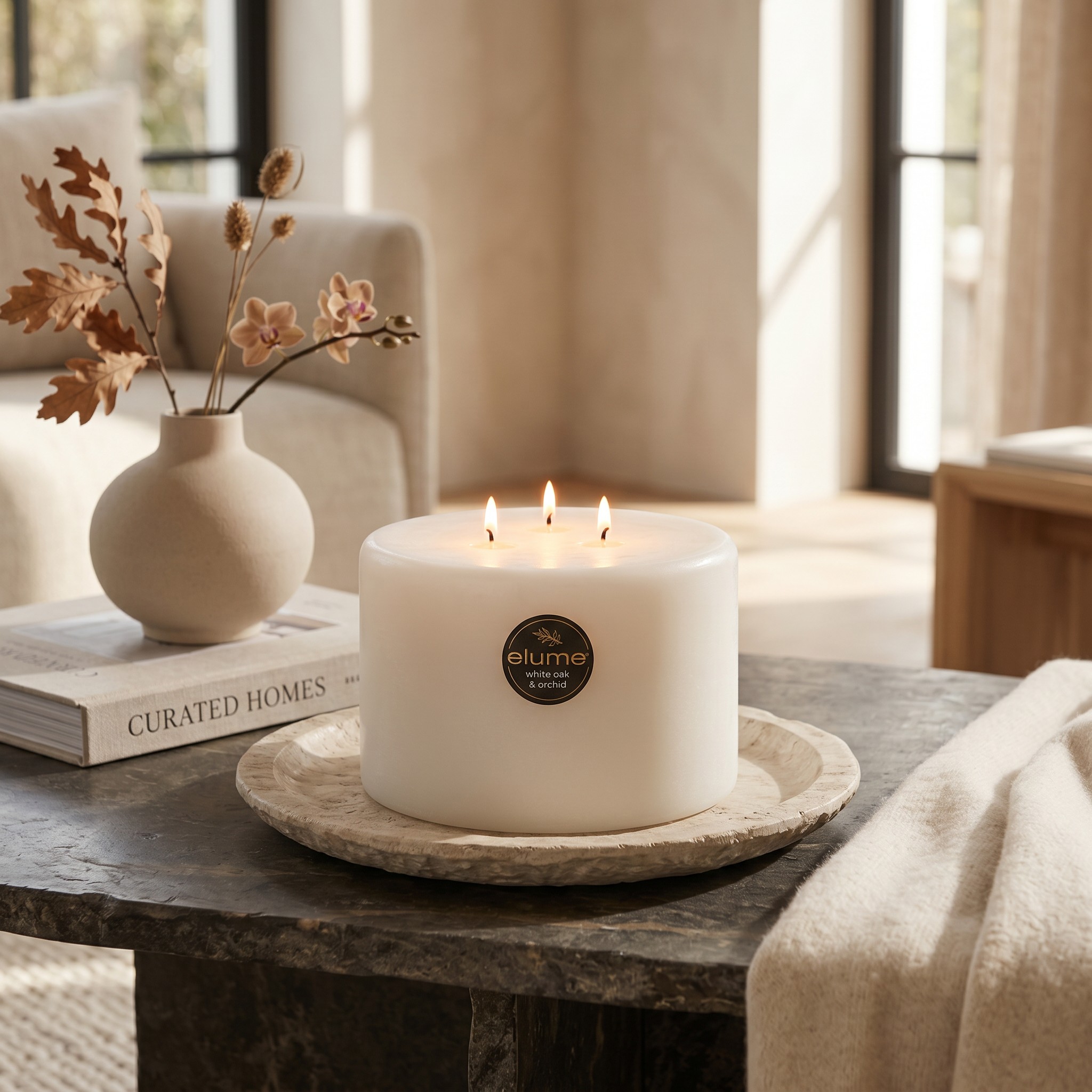 White Oak & Orchid Three Wick - Image 5