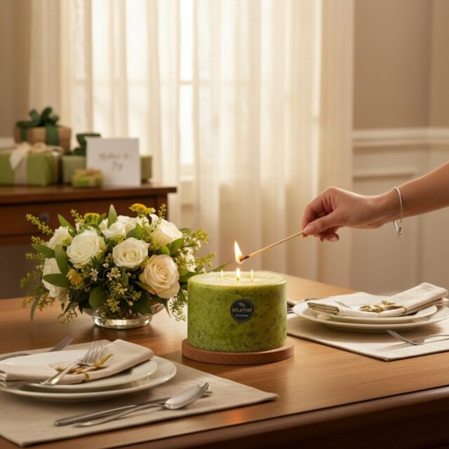 The easiest way to upgrade Mother’s Day?
Light the mood. ✨

#MothersDay #PillarCandle #LemongrassBergamot